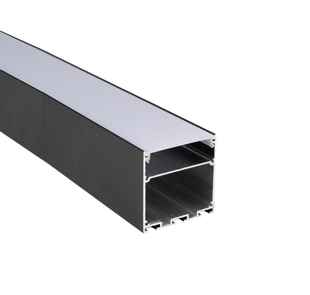 Профиль накладной PAL 5050-BLACK L2000 в комплекте: 2 глухих заглушки; рассеив. матов.; 4 клипсы крепежных; 2 подвеса по 1м Pro JazzWay 5058897 Профиль накладной PAL 5050-BLACK L2000 в комплекте: 2 глухих заглушки; рассеив. матов.; 4 клипсы крепежных; 2 подвеса по 1м Pro JazzWay 5058897