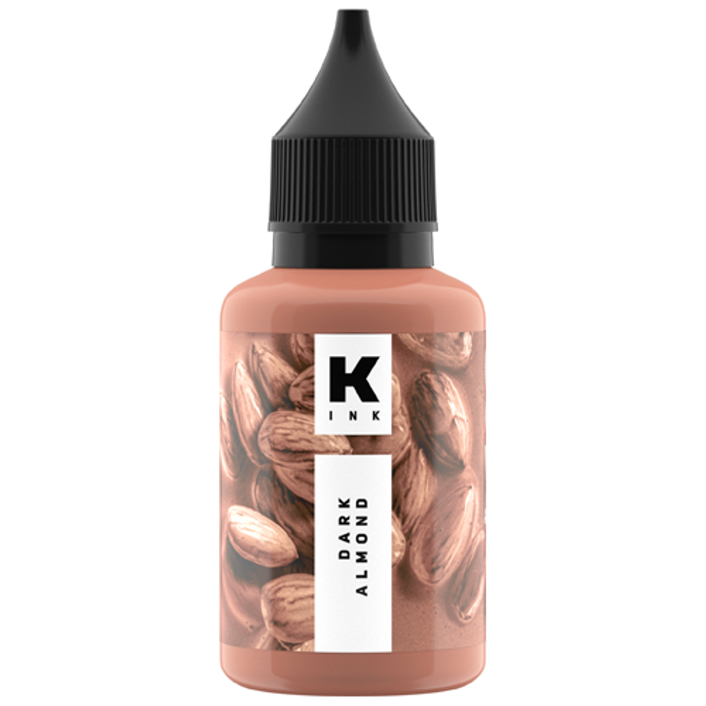 Темный миндаль КРАСКА Tattoo Ink