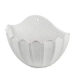 Кашпо "Хризантема" настенное 1л (мрам)