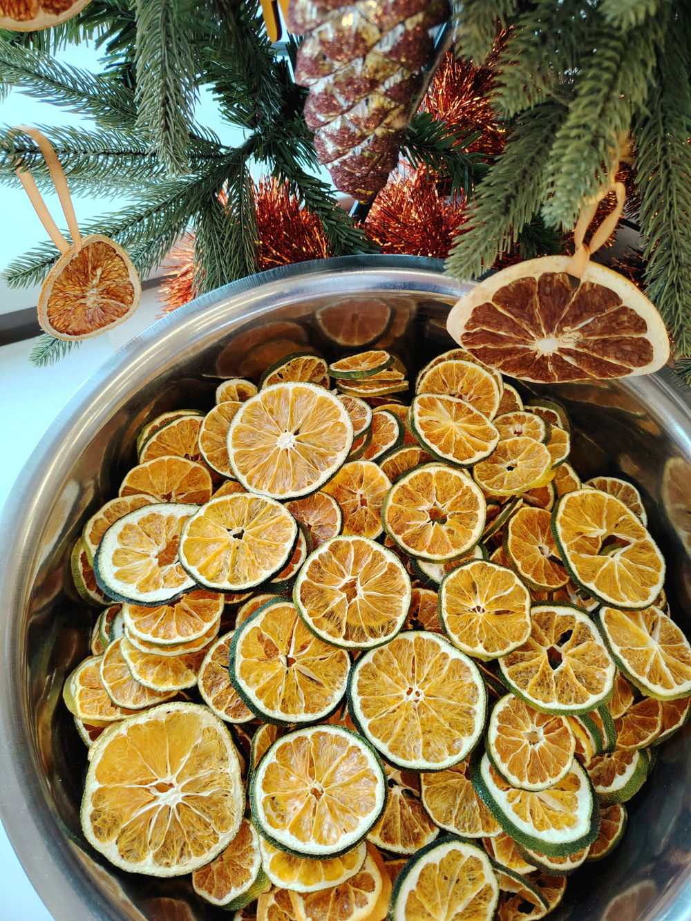 Мандарин зелёный сушёный,  большая пачка 150 г