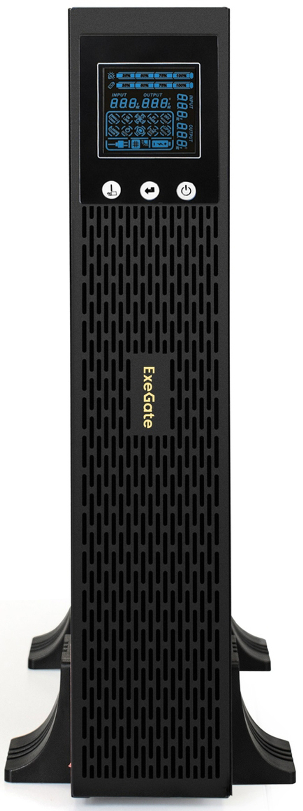 Источник бесперебойного питания  Exegate SinePower UHB-3000.LCD.AVR.C13.RJ.USB.2U