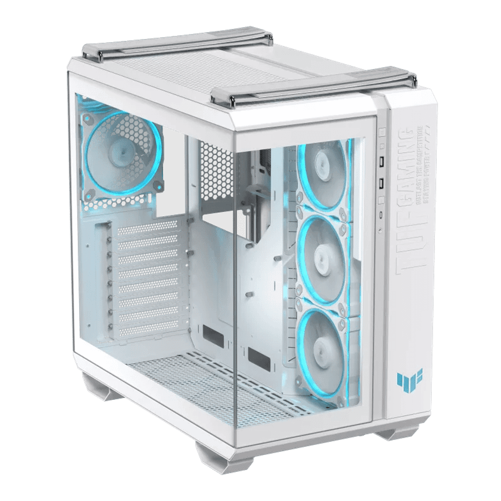 Корпус ASUS TUF Gaming GT502 HORIZON White ATX/micro ATX/mITX GT502 PANO/ARGB FANS/WHT/TG//