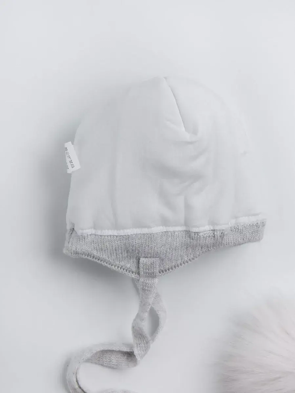 Шапка для девочки зимняя вязаная и шарф