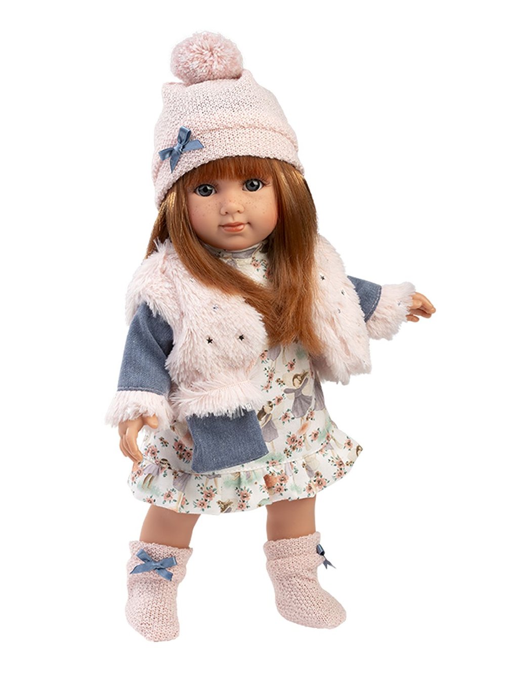 Кукла Llorens мягконабивная 35см Nicole (53555)