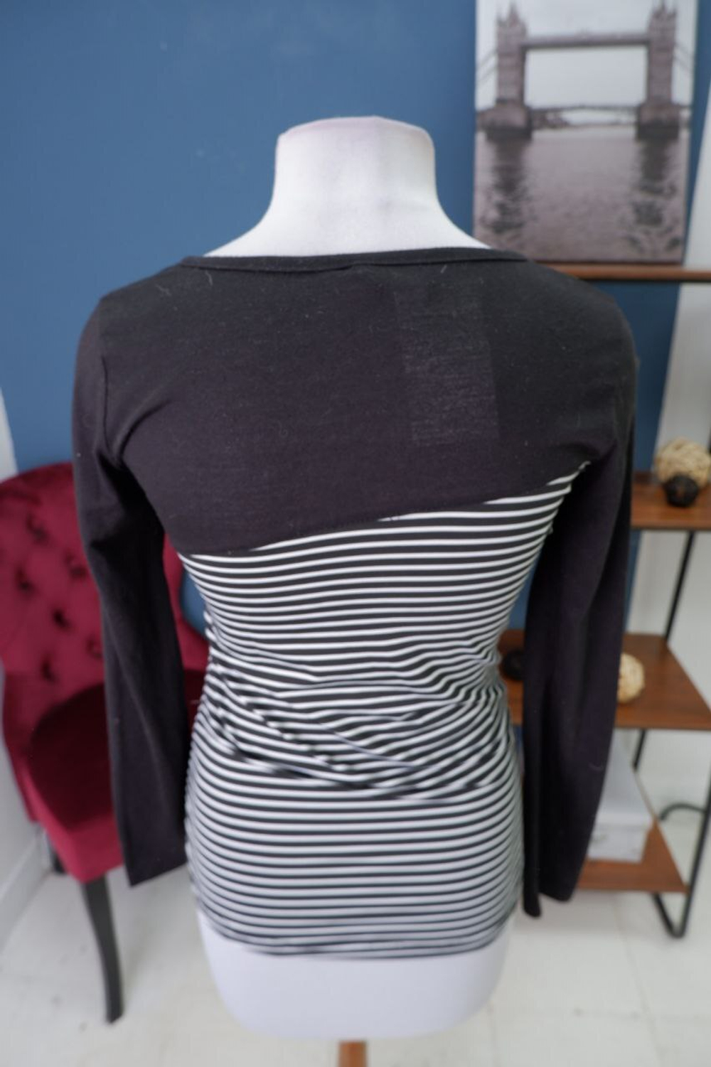 Джемпер комбинированный 42-44 размер