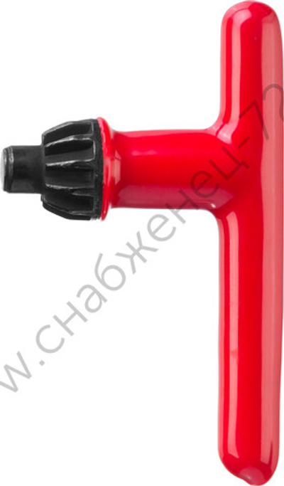 Ключ ЗУБР для патрона дрели 10 мм, с резиновым покрытием