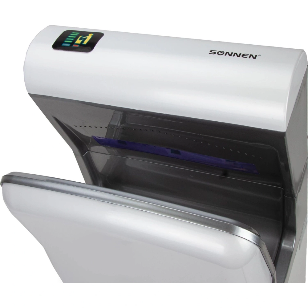 Сушилка для рук Sonnen HD-M6667, 2000 Вт, УФ, погружного типа, время сушки 10 сек., пластик