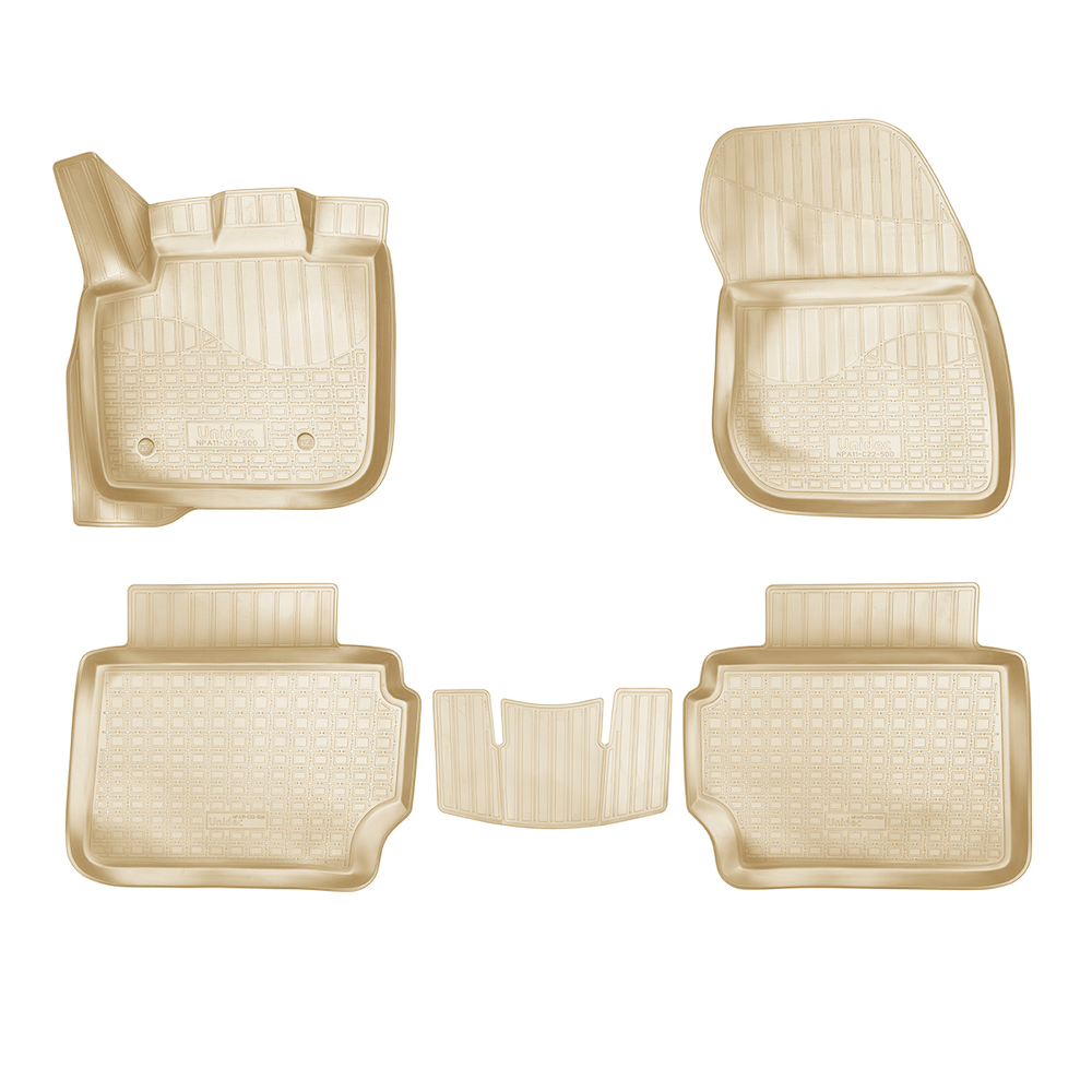 Ковры в салон Norplast/Unidec для Ford Mondeo V (2015-)Полиуретан,Бежевый, арт.NPA11-C22-500-B