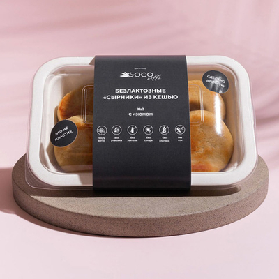 Сырники безмолочные с изюмом "CocoVille", 200 г