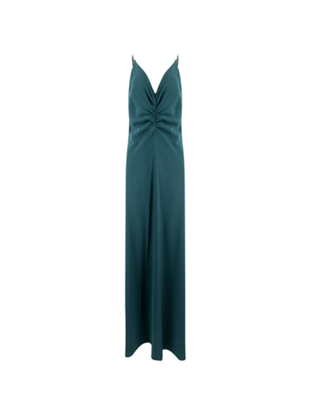 MAX MARA платье - изумруд