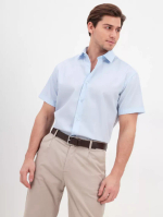 Сорочка GREG Regular fit 210/201/4290/Z "Однотон с отделкой. Non Iron"