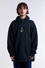 Худи Гербарий Ландыш Warm Темно-зеленый