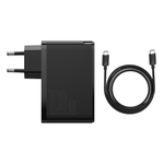 Зарядное устройство + Кабель Baseus GaN2 Pro Quick Charger 2C+2U 100W - Black