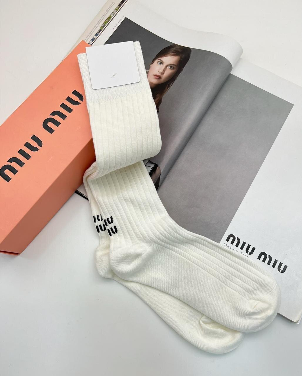 Гольфы MIU MIU, арт. 462088348