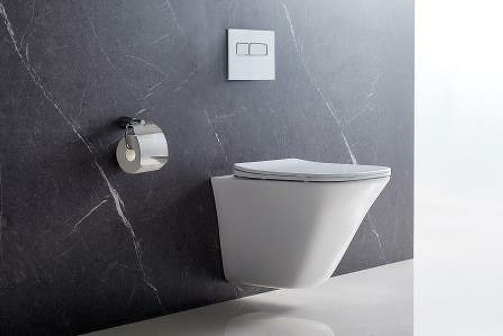 Унитаз BelBagno Marmi BB052CHR/BB052SC подвесной с сиденьем Микролифт