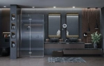 Душевой уголок Ambassador Diamond 80x120 12011104 стекло прозрачное/профиль хром