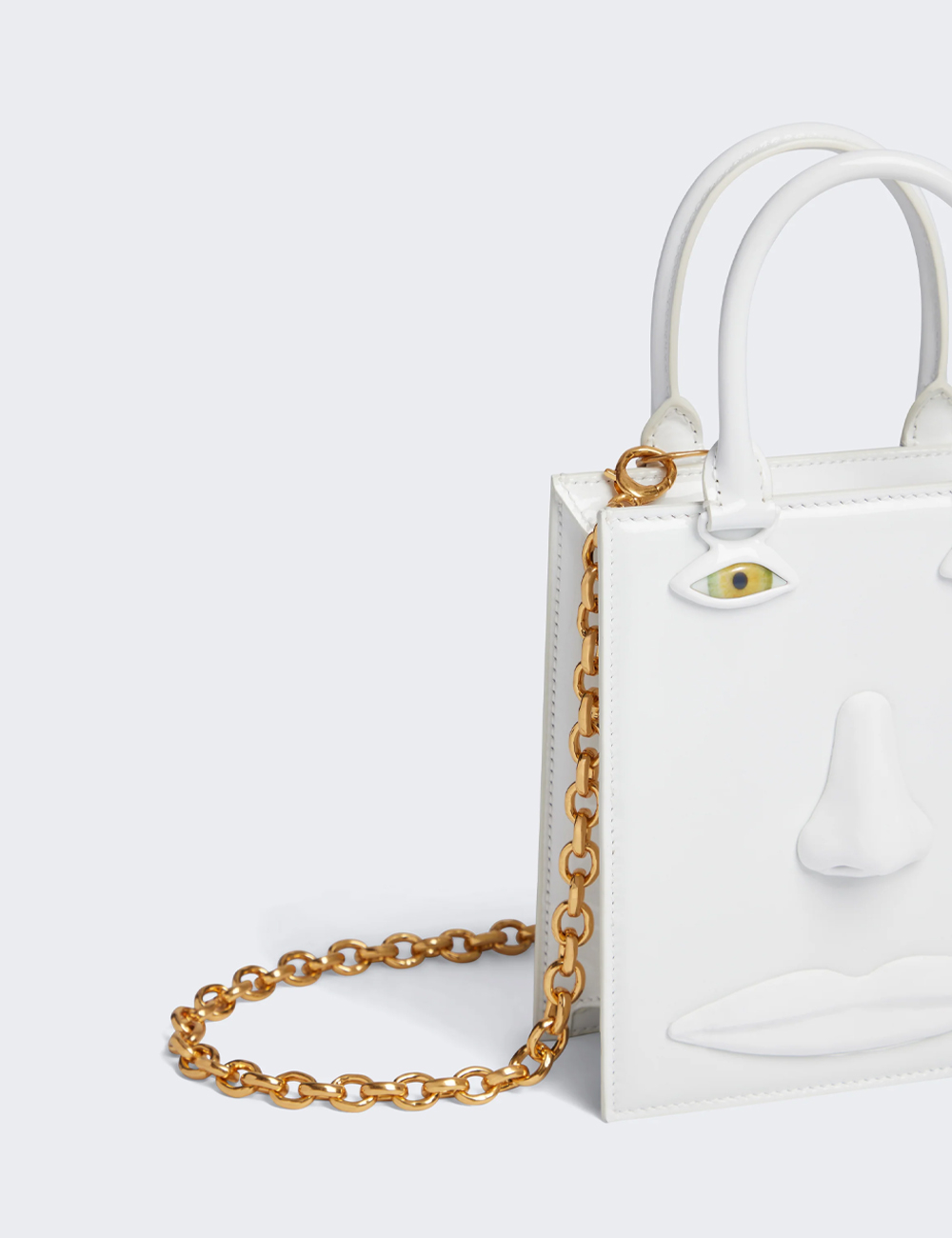 Сумка Schiaparelli Mini Face Bag "White"