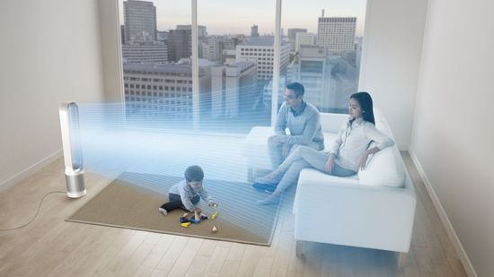 Очиститель воздуха Dyson Pure Cool tower TP00, белый/серый