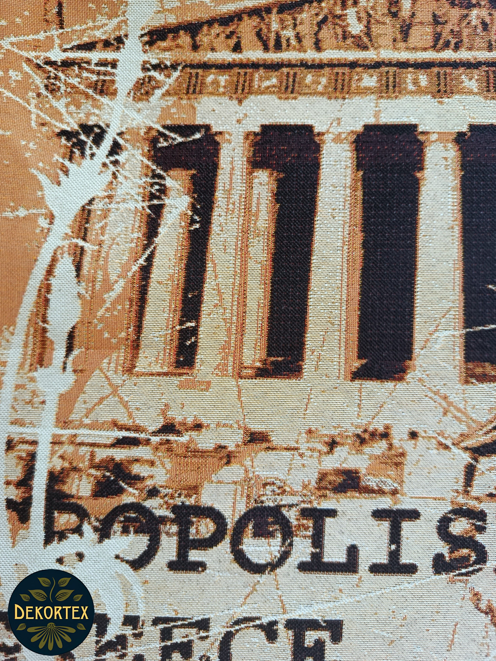 Декоративный гобеленовый чехол для интерьерной подушки Акрополь 47х47