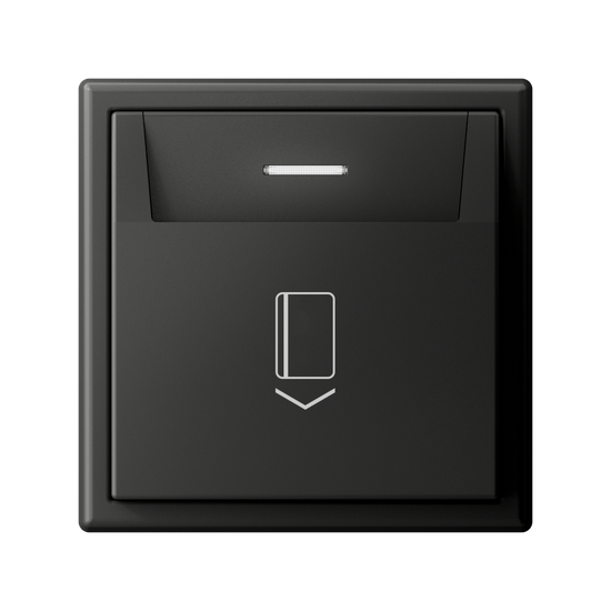 Выключатель карточный ArtGallery 10А без задержки времени быстрозажим. клем. базальт SE GAL001414S