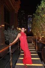 Платье IREN, красный