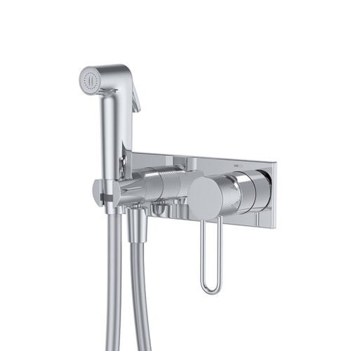 Смеситель с гигиенической лейкой 35к IDDIS DUNSBV0i08 "Duna" встраиваемый, ХРОМ