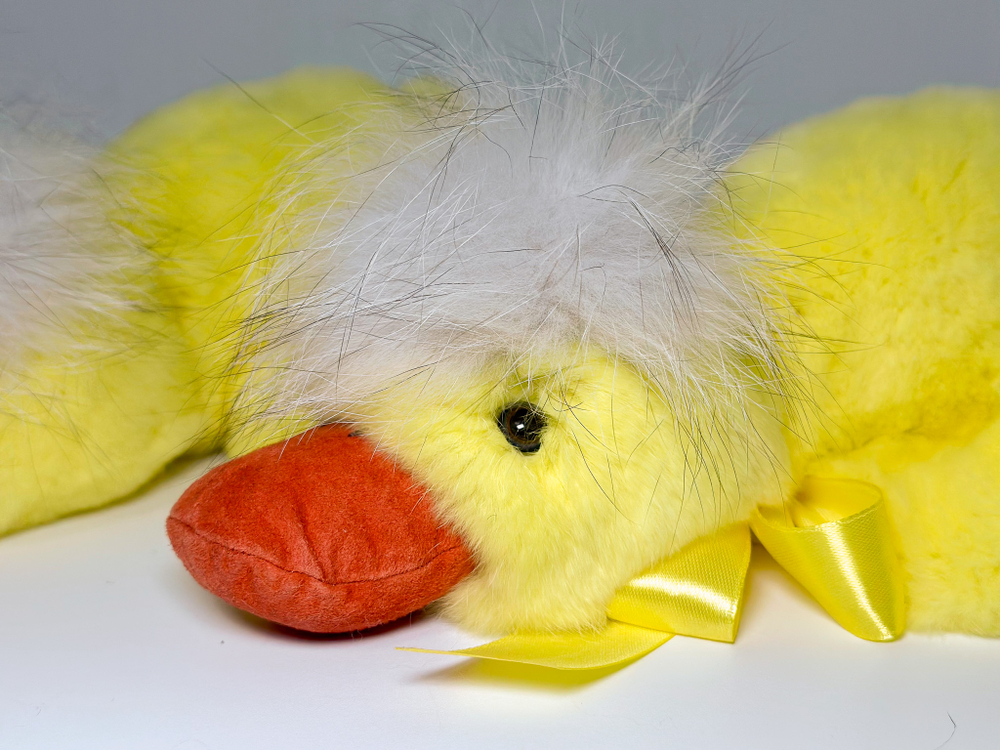 Утка Флайт средняя (желтая)