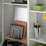 Стол подвесной с откидной столешницей- IKEA NORBERG, 60х64х75 см, НОРБЕРГ ИКЕА, белый