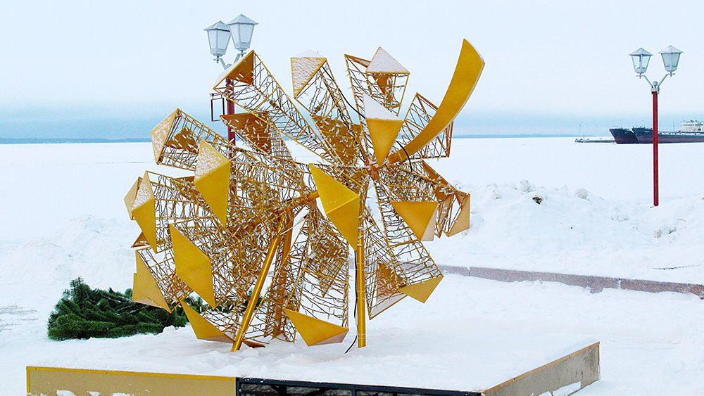 светодиодная конструкция - шишка