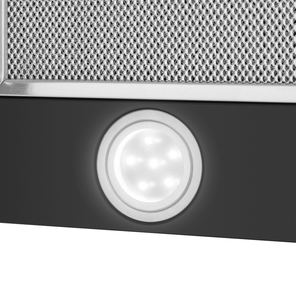 Кухонная вытяжка HOMSair FLAT 60 Glass черный фото 8