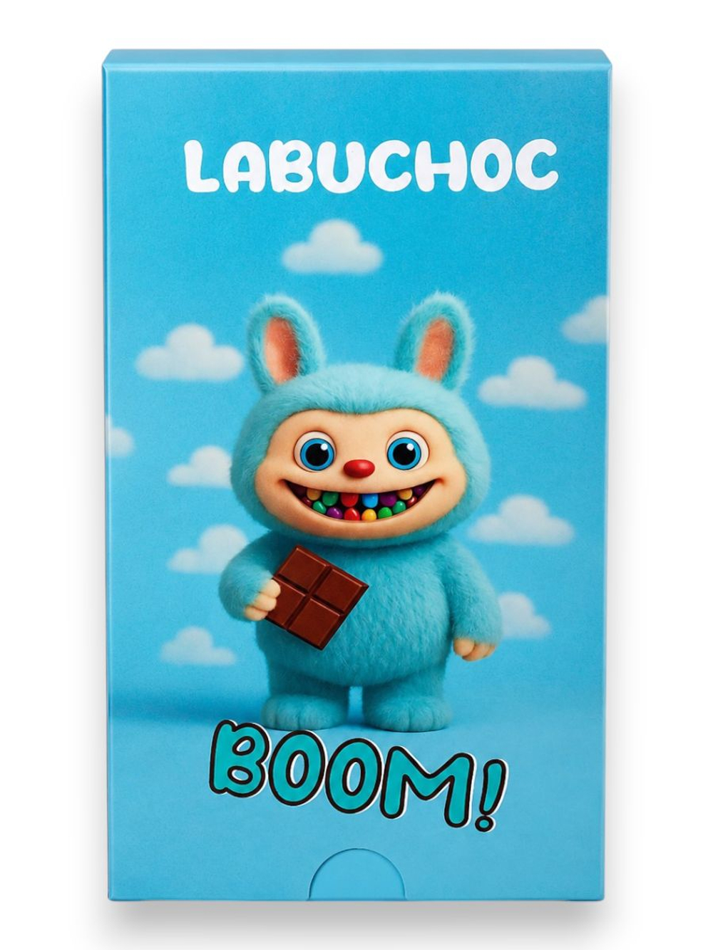Шоколад с начинкой "Лесной орех" Лабубу Labuchoc 75 г