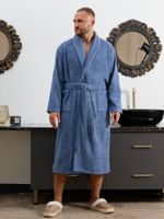 Халат мужской Комфорт-4 Виотекс ДЕНИМ