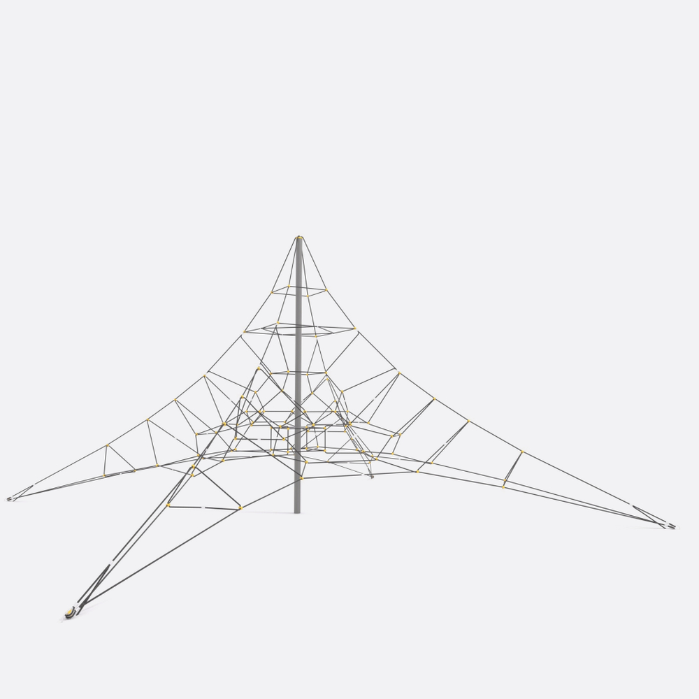 Пространственная канатная конструкция «PY-00.11» для уличных игровых площадок