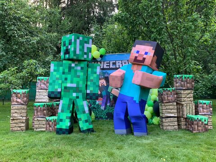 Шоу-программа "Майнкрафт"