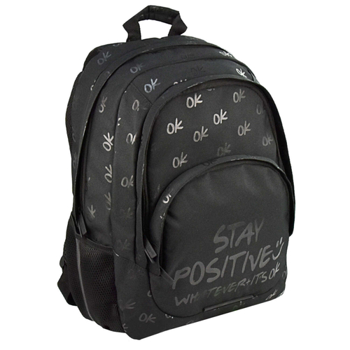 Рюкзак школьный Феникс+ арт.68248/ 10 БУДЬ НА ПОЗИТИВЕ (33х43х13.5 см,