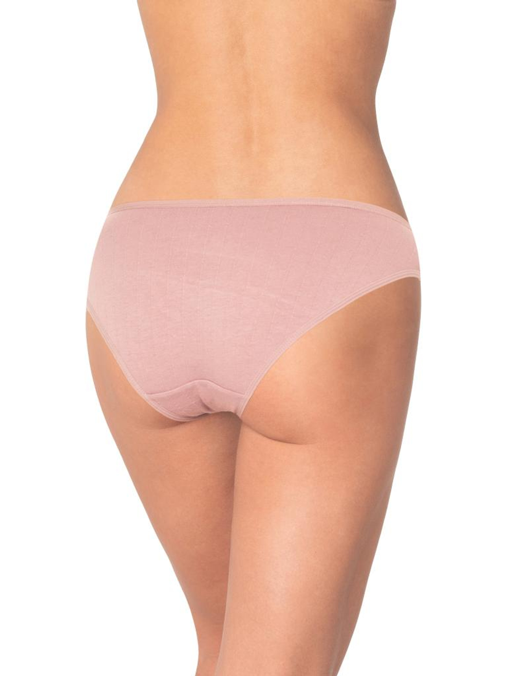 Трусики-слипы с декоративными вставками из кружева (Размер: S) (Цвет: белый)