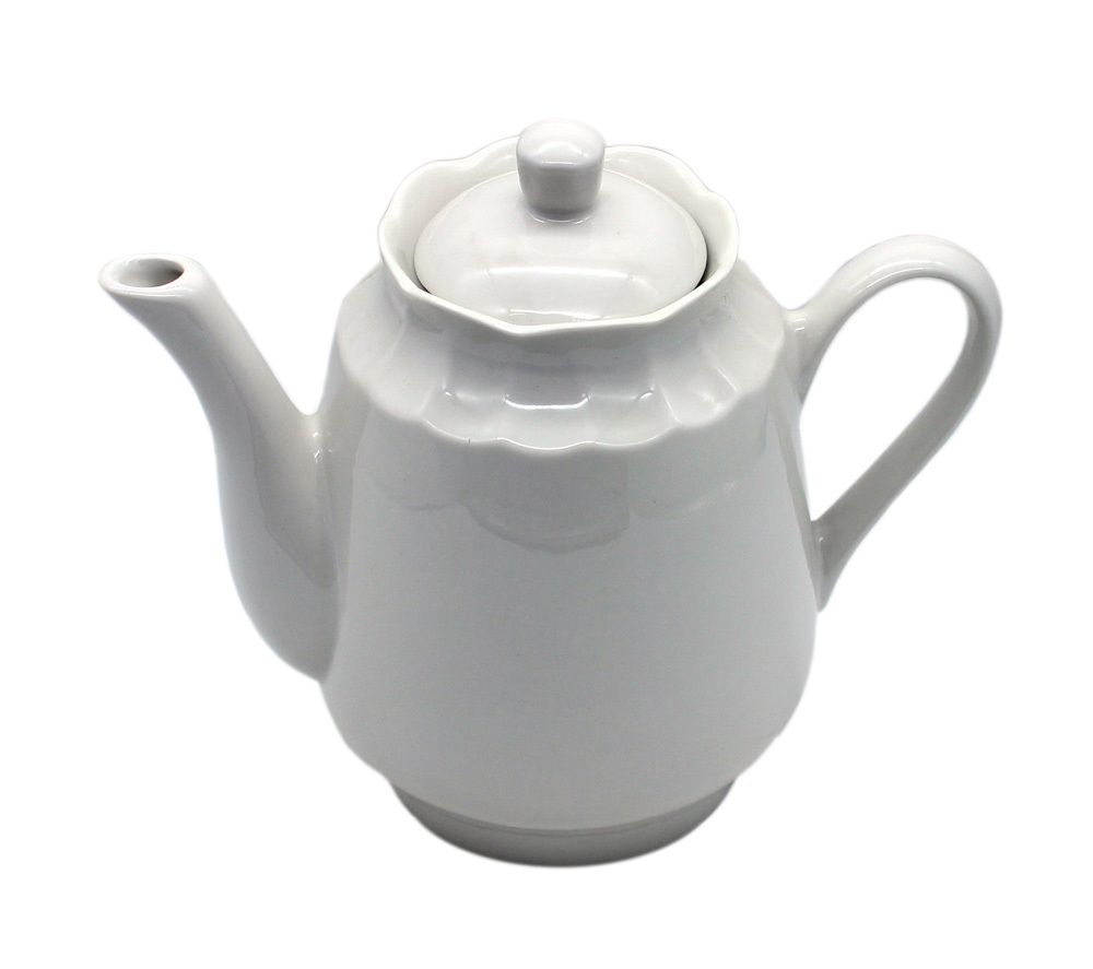 Чайник фарф завар 1750 мл Белье 6с0097