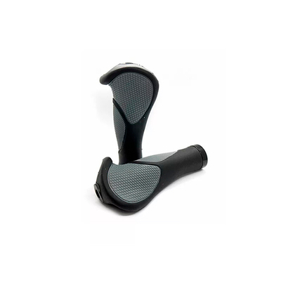 Грипсы 142мм, 1 lock-on, чёрно-серые, анатомические. VLX инд. уп.