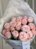 Авторский кулек с нежными розами