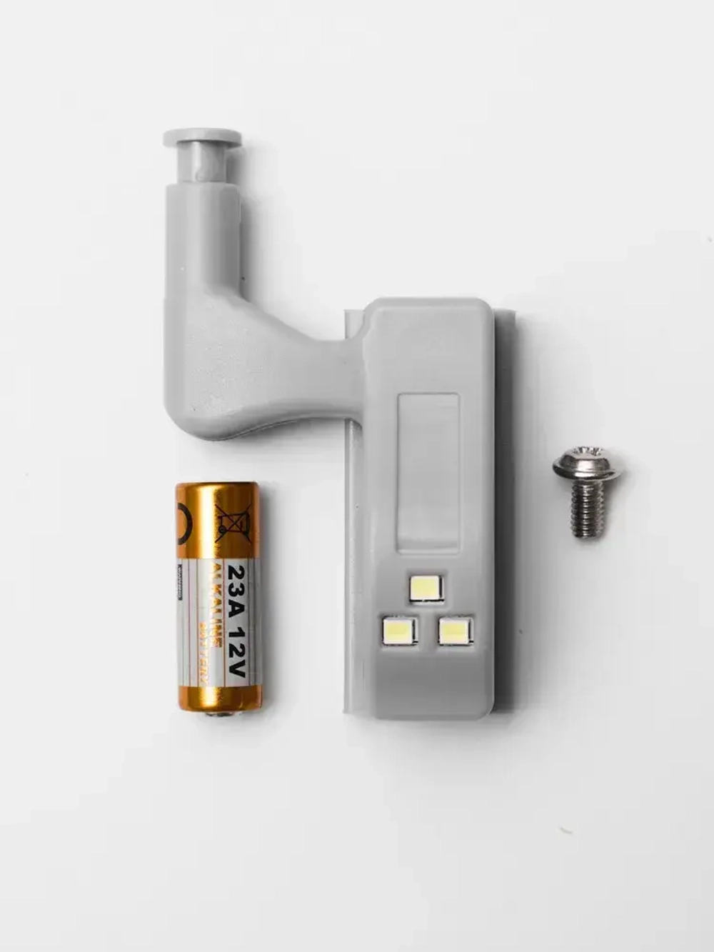 Светильник светодиодный на батарейках для шкафа 5 шт - LED подсветка в шкаф беспроводная на мебельную петлю