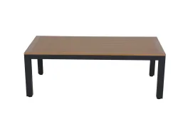 "Лотос" лаунж-зона 5-местная из алюминия, цвет темно-серый