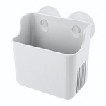 Держатель подвесной на присосах helper, 127х90х124 мм (белый)