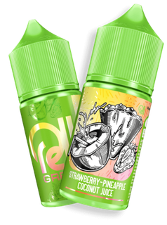 Купить Rell Green Salt 30 мл - Strawberry Pineapple Coconut Juice (20 мг)