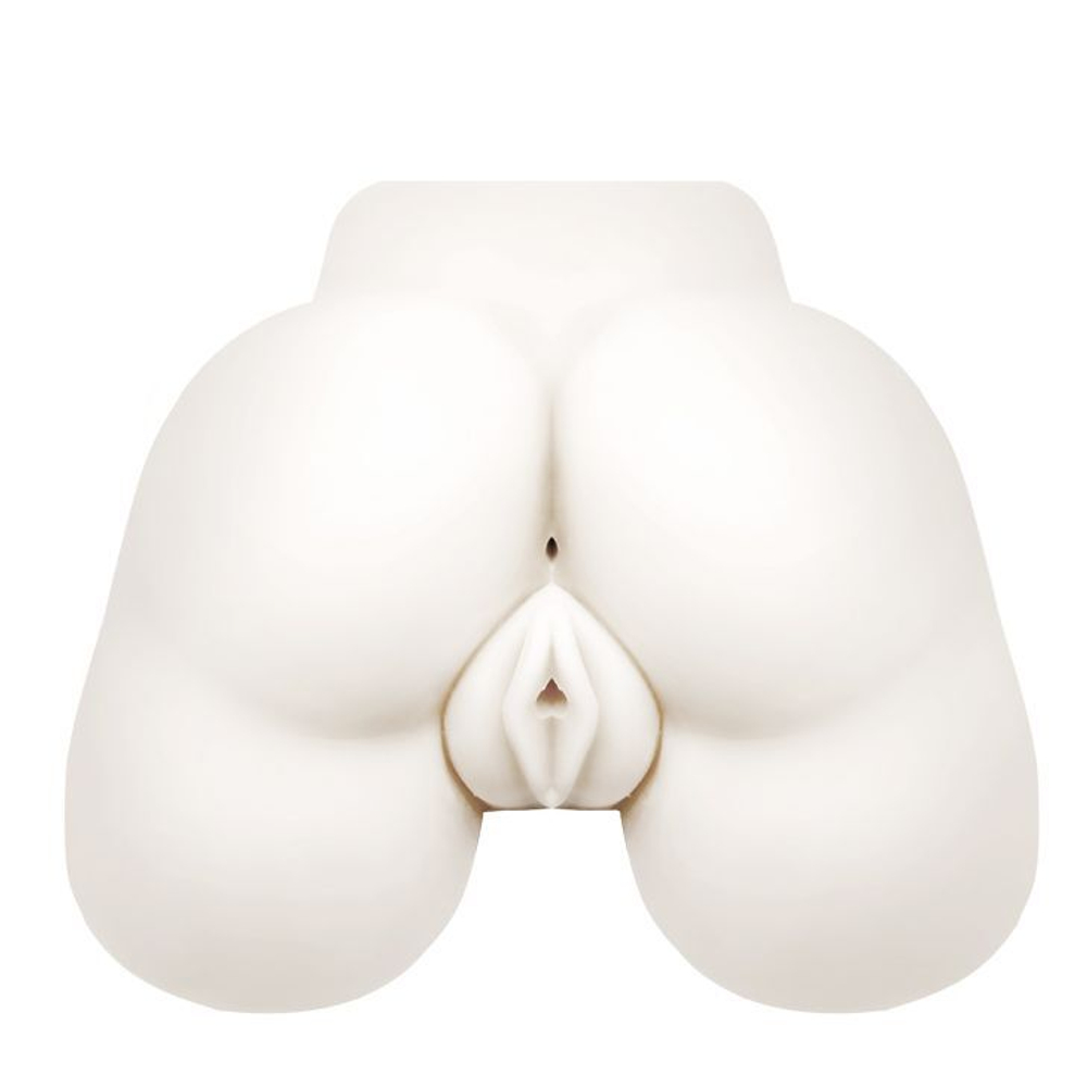 Мастурбатор Baile Juicy Peach – вагина и анус, 19,5×19,5×7 см