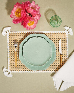 Тарелки десертные Aquazzura Cherry Blossom Celadon, 21 см (2 шт.)