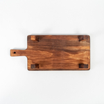 Деревянная сервировочная  доска для подачи блюд и закусок из древесины кедра. Art of Siberia. RD17