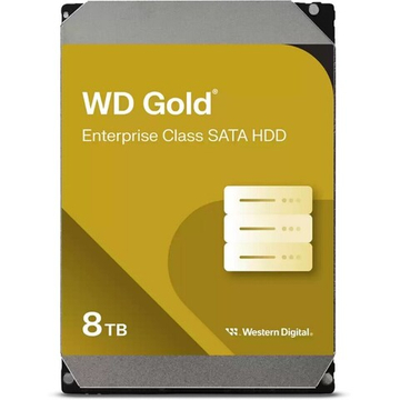 Жесткий диск Western Digital GOLD HDD 3,5" SATA 8Tb, 7200rpm, 256MB buffer