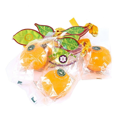 Мыло для лица и тела Апельсин ORANGE Vitamin C Soap Madame Heng