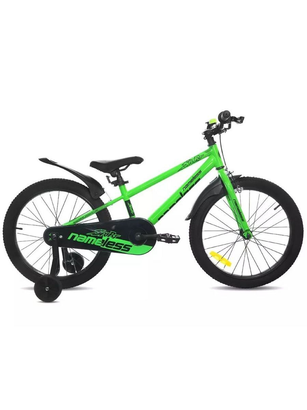 Велосипед детский 20" NAMELESS SPORT зеленый/черный