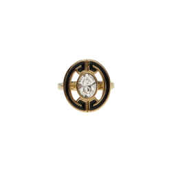 "Кальвария" кольцо в золотом покрытии из коллекции "Мариот" от Jenavi